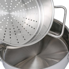 Cookware Multi-Ply 304 Stainless Steel Steamer Kitchen Pot